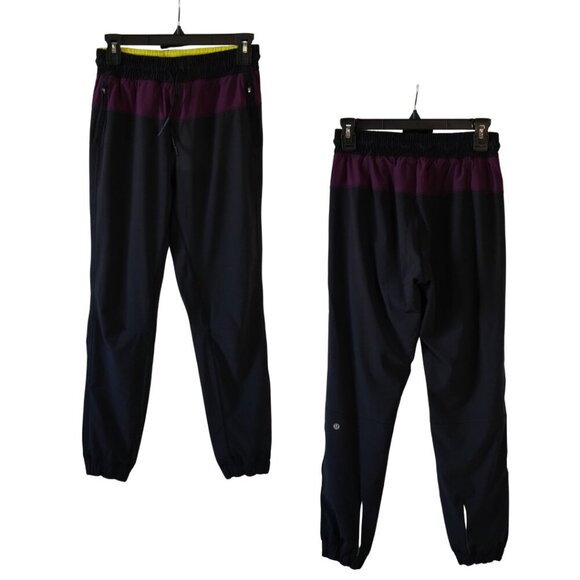 Lululemon, Track to Reality Jogger Pants, Black, Plum, Split Pea, Purple - Picture 3 of 7